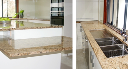 modernist style kitchen