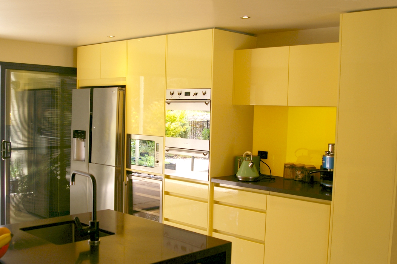 Modern Two-Pack and Caesarstone Kitchens by Compass Kitchens of Adelaide