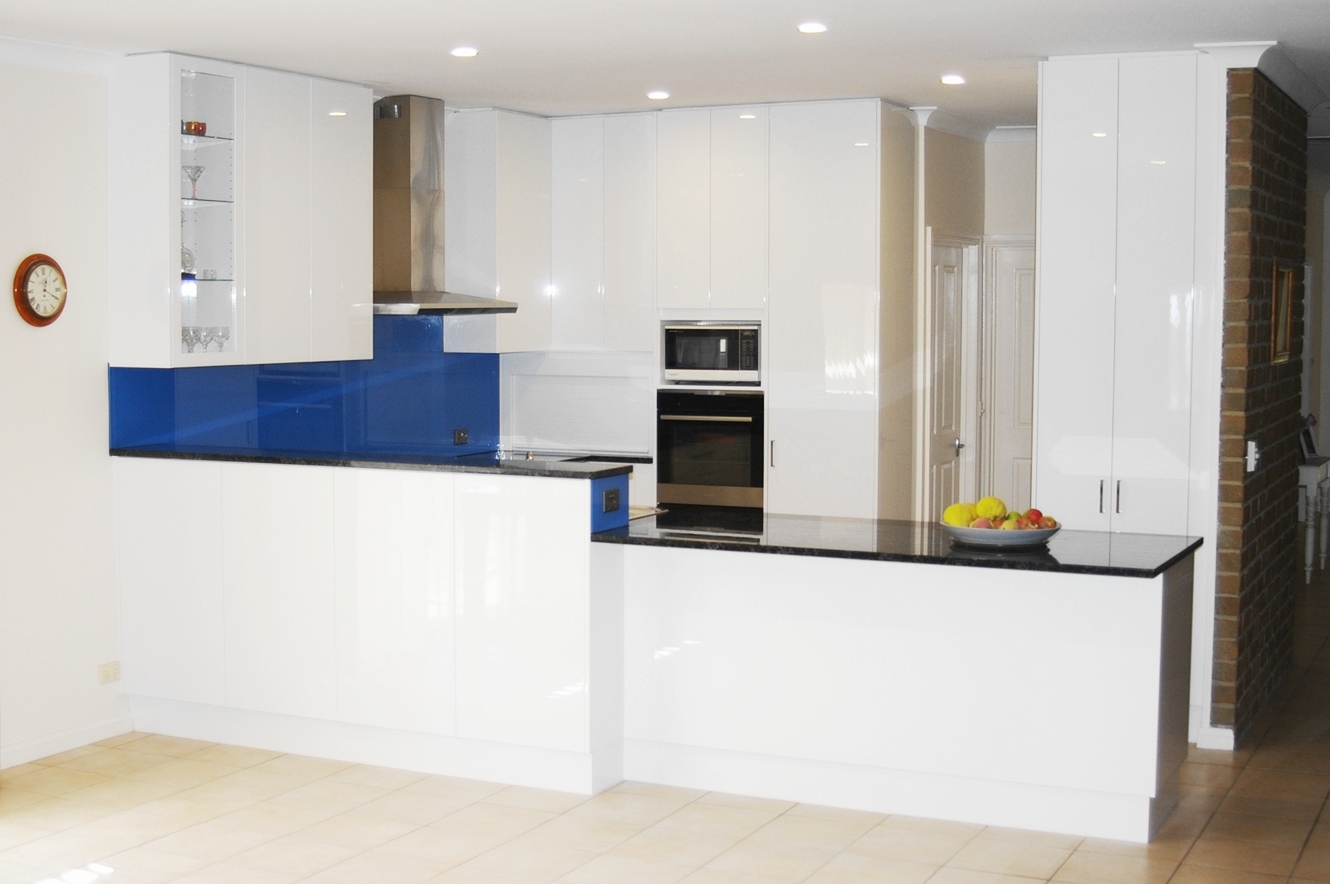 Modernist Gloss Two Pack Kitchen Renovation by Compass Kitchens of Adelaide